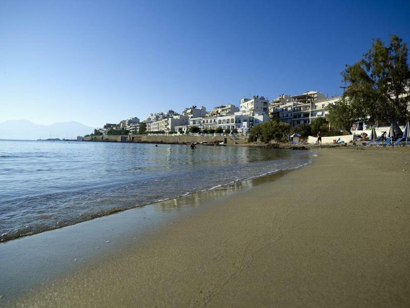 Stunning Seaview Town Apartment Agios Nikolaos Exterior foto